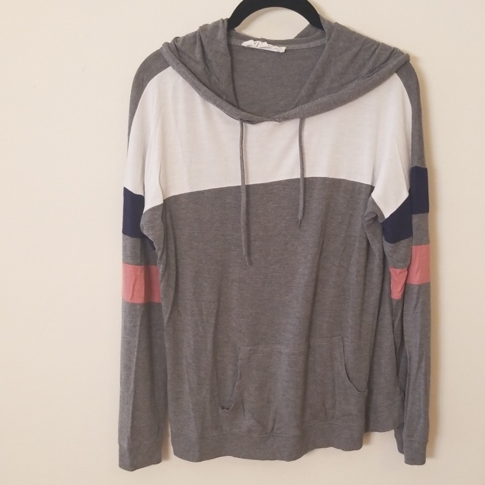 Hippie Rose Lightweight Rayon Hoodie